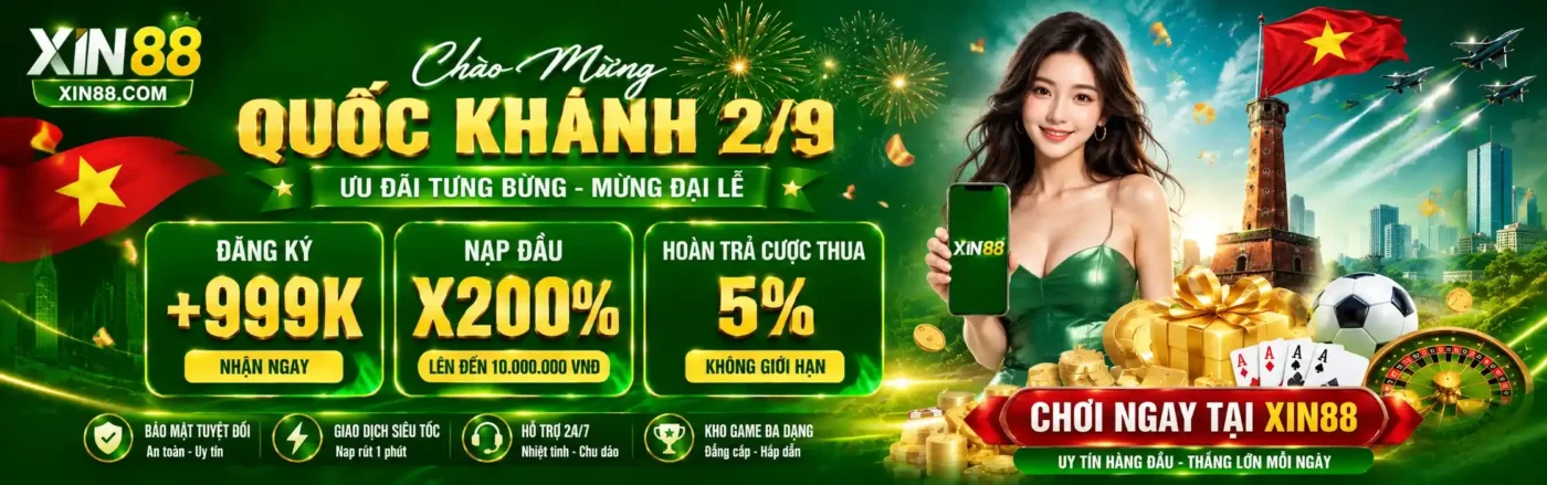 xin88 khuyến mãi 2-9